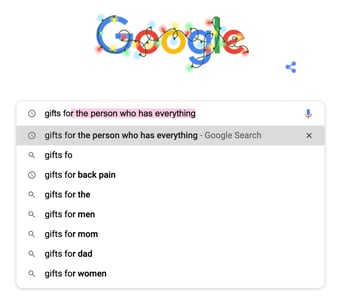 google search