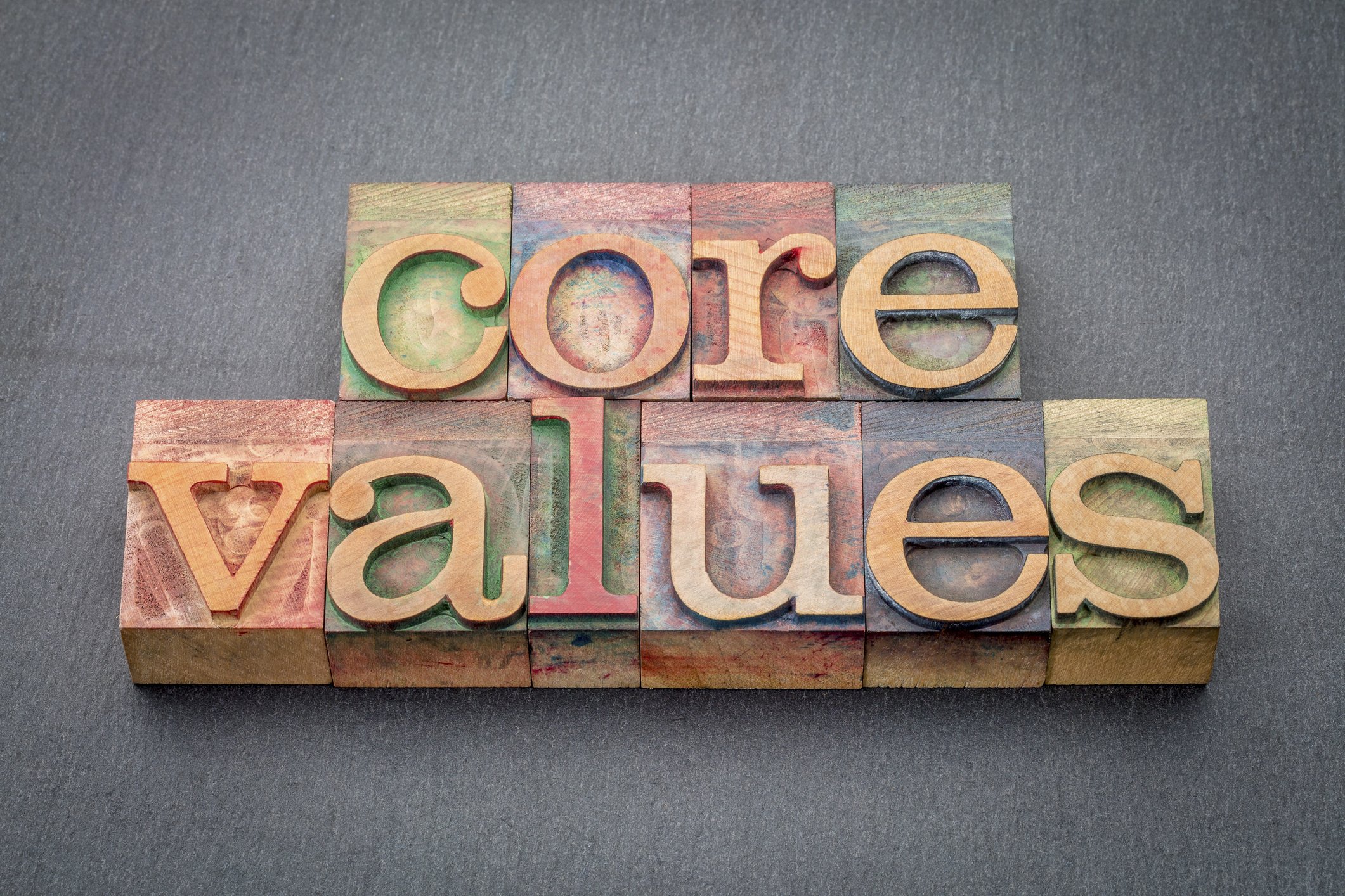 core values banner